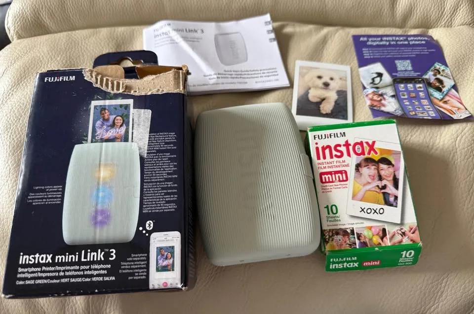 Instax mini Link 3 wireless photo polaroid phone printer image indicator(3)