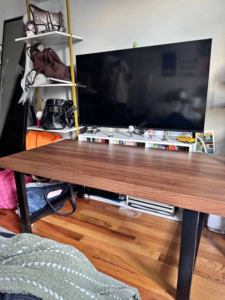 butcher block coffee table