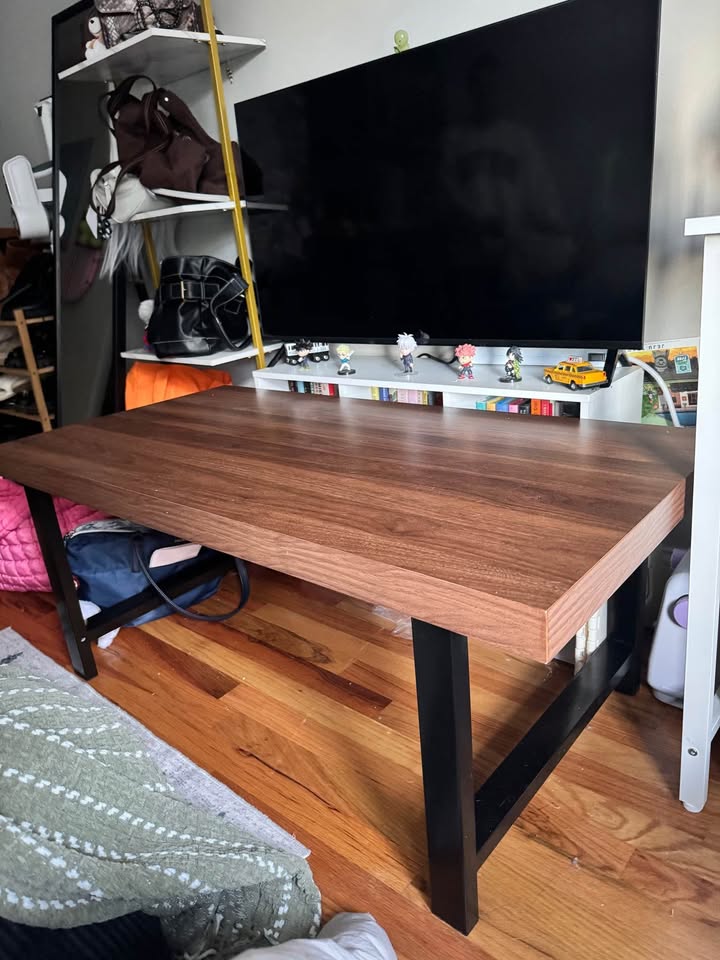 butcher block coffee table - photo 2