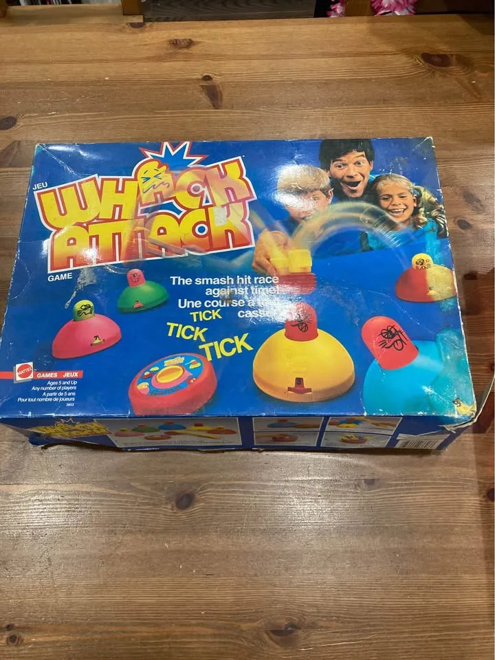 Vintage Mattel Whack Attack Game (1990) image indicator(2)