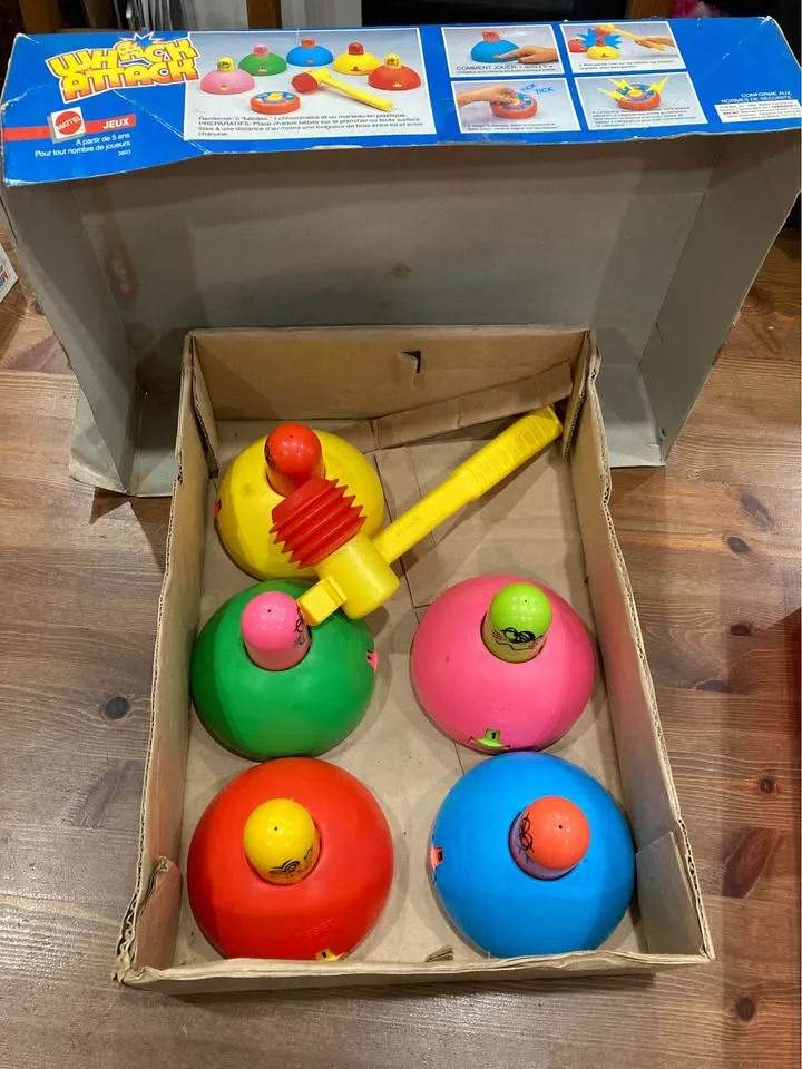 Vintage Mattel Whack Attack Game (1990) image indicator(3)