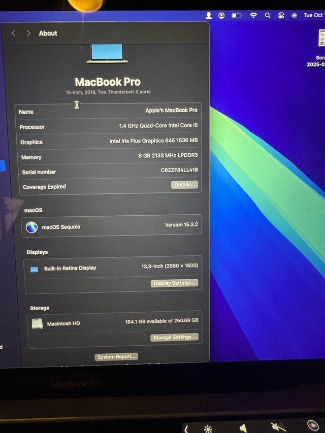 MacBook Pro A2159 *NEW BATTERY* - photo 2