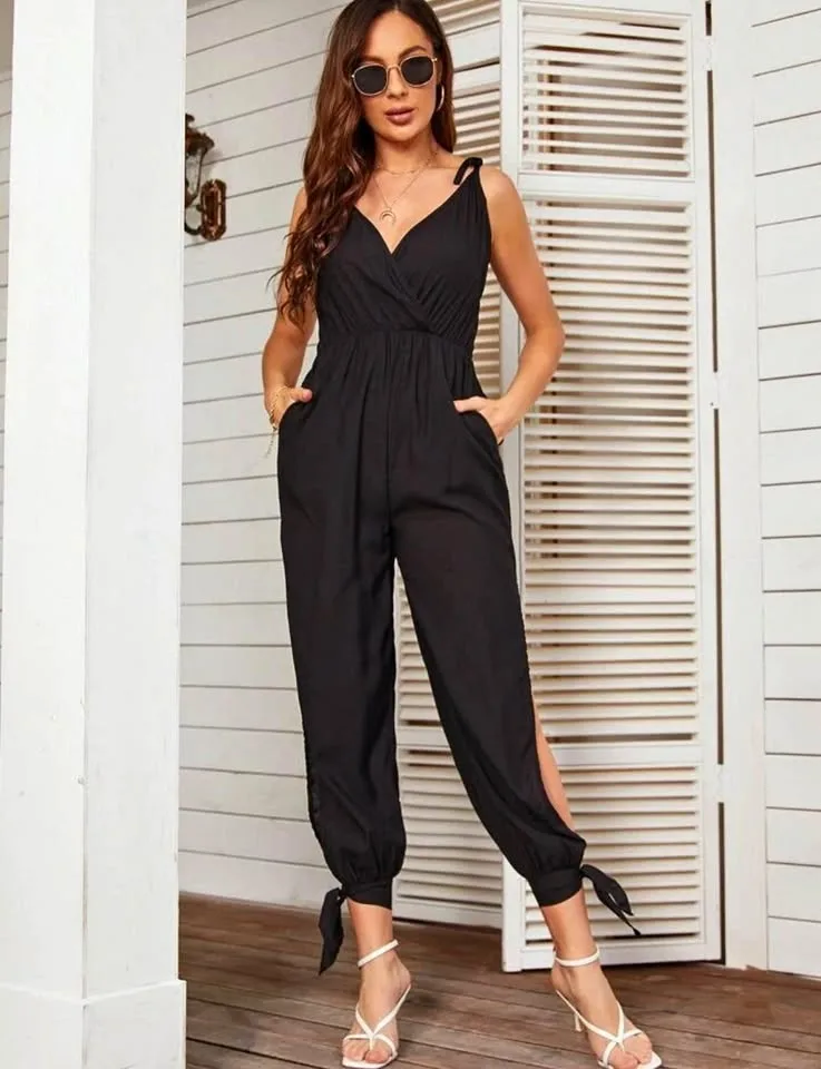 BRAND NEW Black Jumpsuit thumbnail