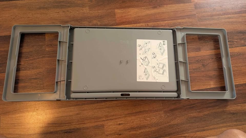 IKEA KLIPSK Bed tray/table, gray Foldable & Durable , Buy 2 Get - photo 4
