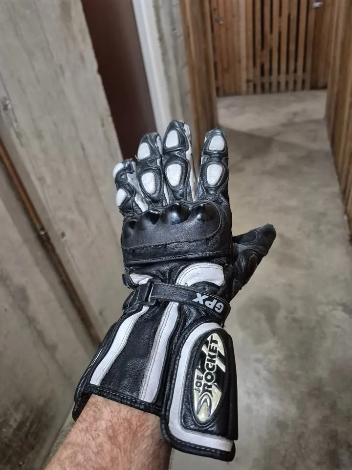 Joe Rocket GPX Leather Motorcycle Gloves — Size Small image indicator(3)