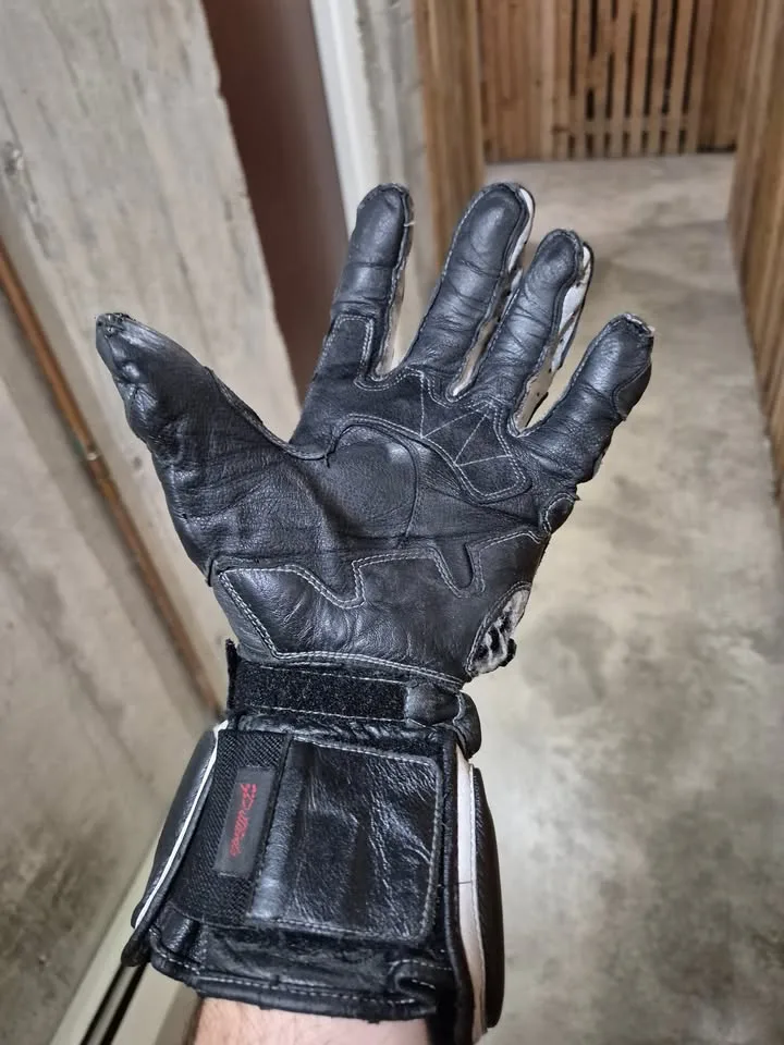 Joe Rocket GPX Leather Motorcycle Gloves — Size Small image indicator(5)