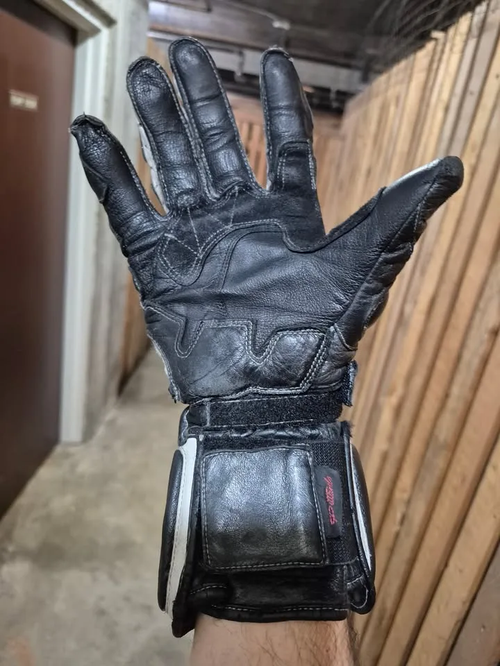 Joe Rocket GPX Leather Motorcycle Gloves — Size Small image indicator(9)