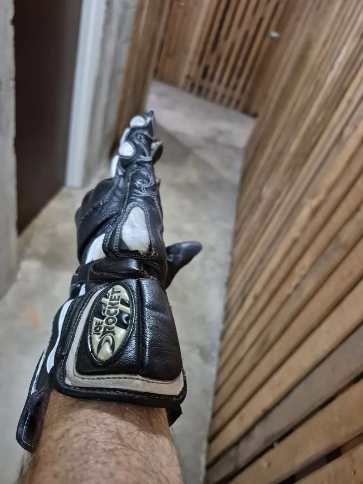 Joe Rocket GPX Leather Motorcycle Gloves — Size Small image indicator(10)