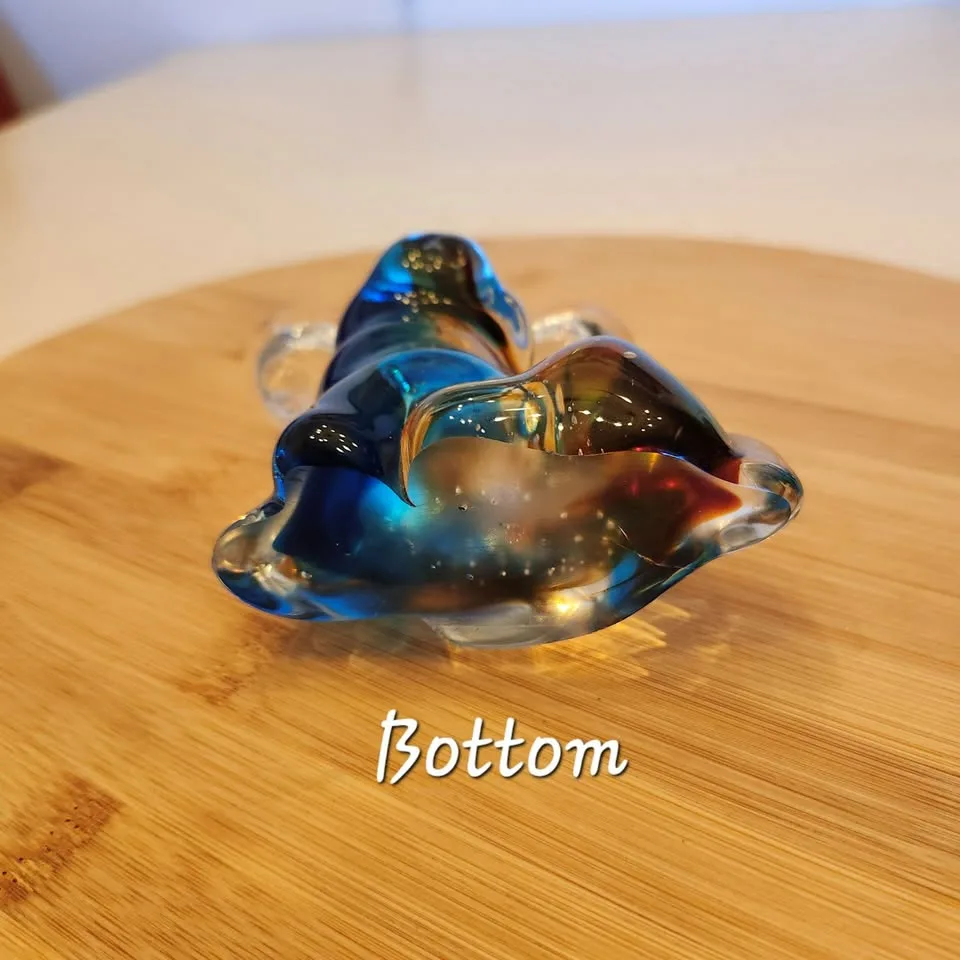 Multi-color Glass Dog Candle Holder image indicator(6)