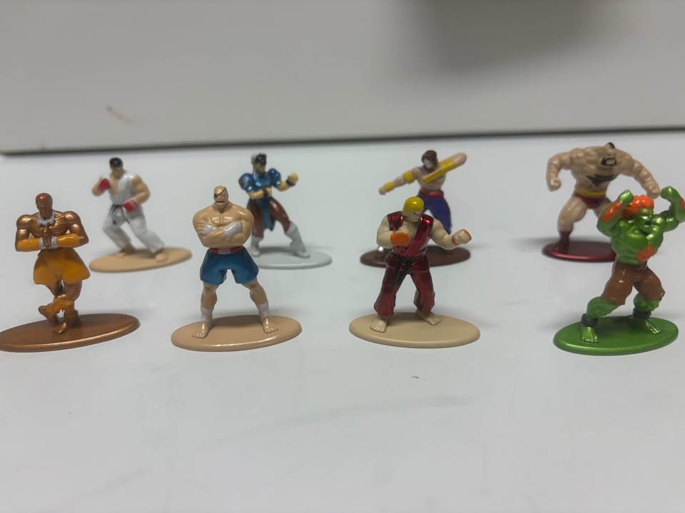 Street Fighter 2 Nano MetalFig Blind Bag LOT of 10 - photo 2