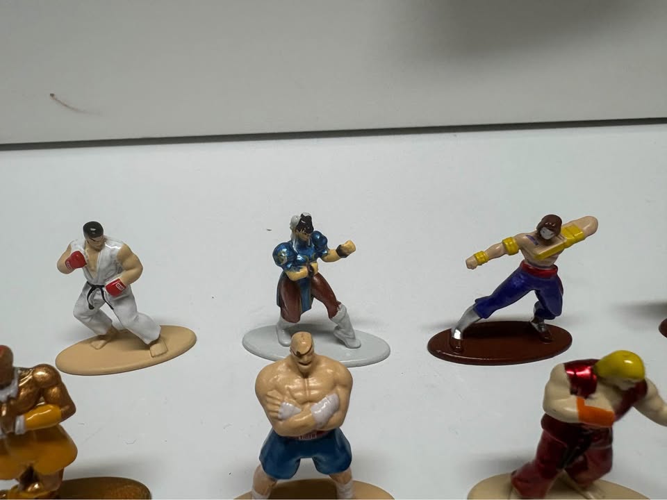 Street Fighter 2 Nano MetalFig Blind Bag LOT of 10 - photo 3
