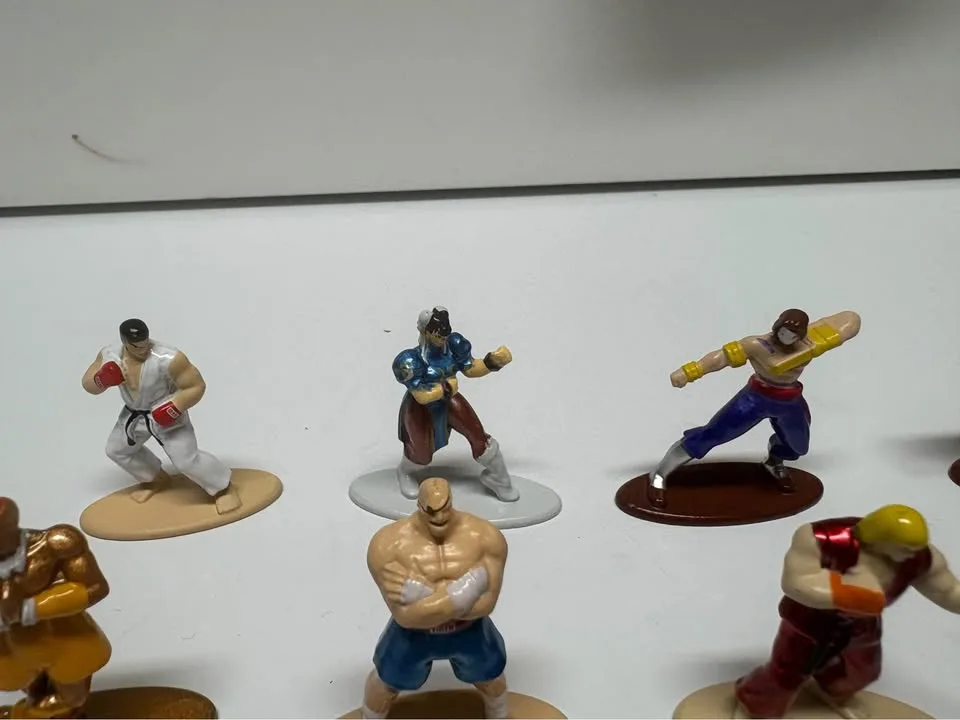 Street Fighter 2 Nano MetalFig Blind Bag LOT of 10 image indicator(3)