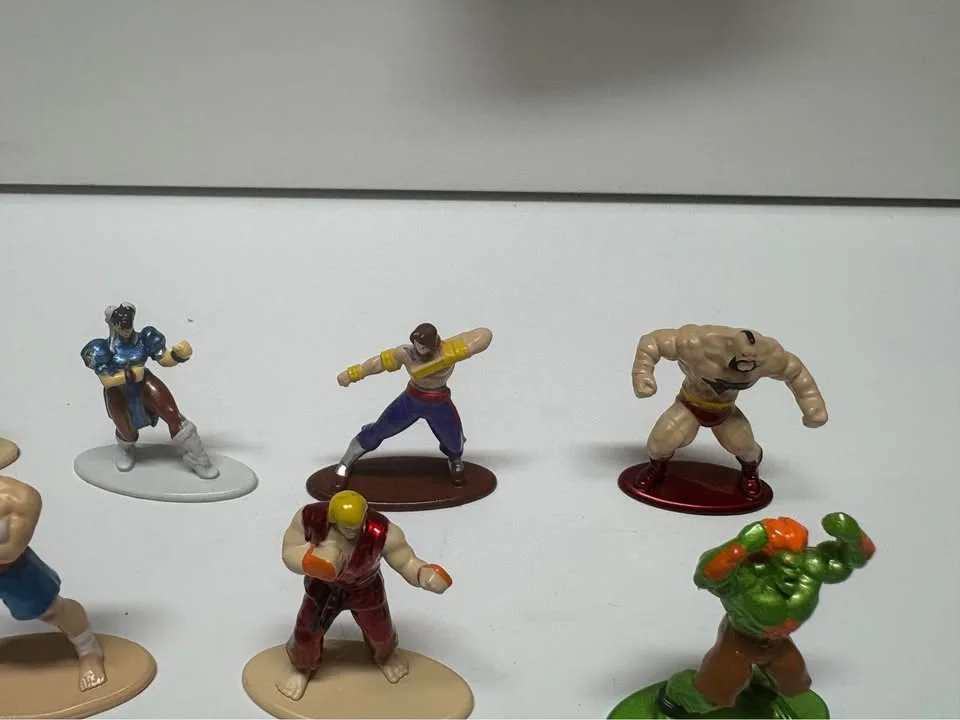Street Fighter 2 Nano MetalFig Blind Bag LOT of 10 image indicator(4)