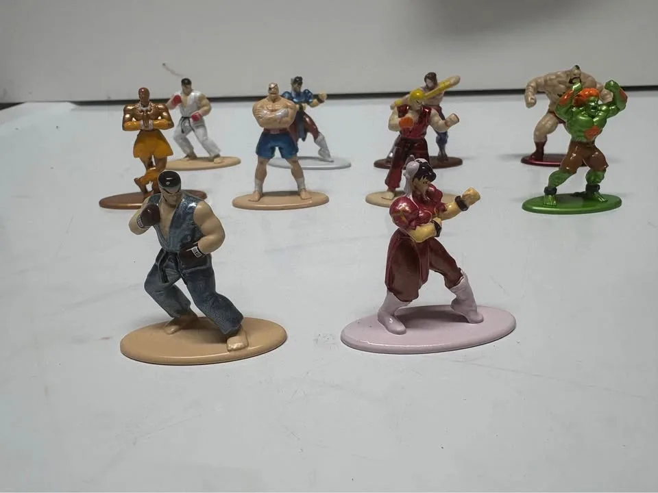 Street Fighter 2 Nano MetalFig Blind Bag LOT of 10 image indicator(5)