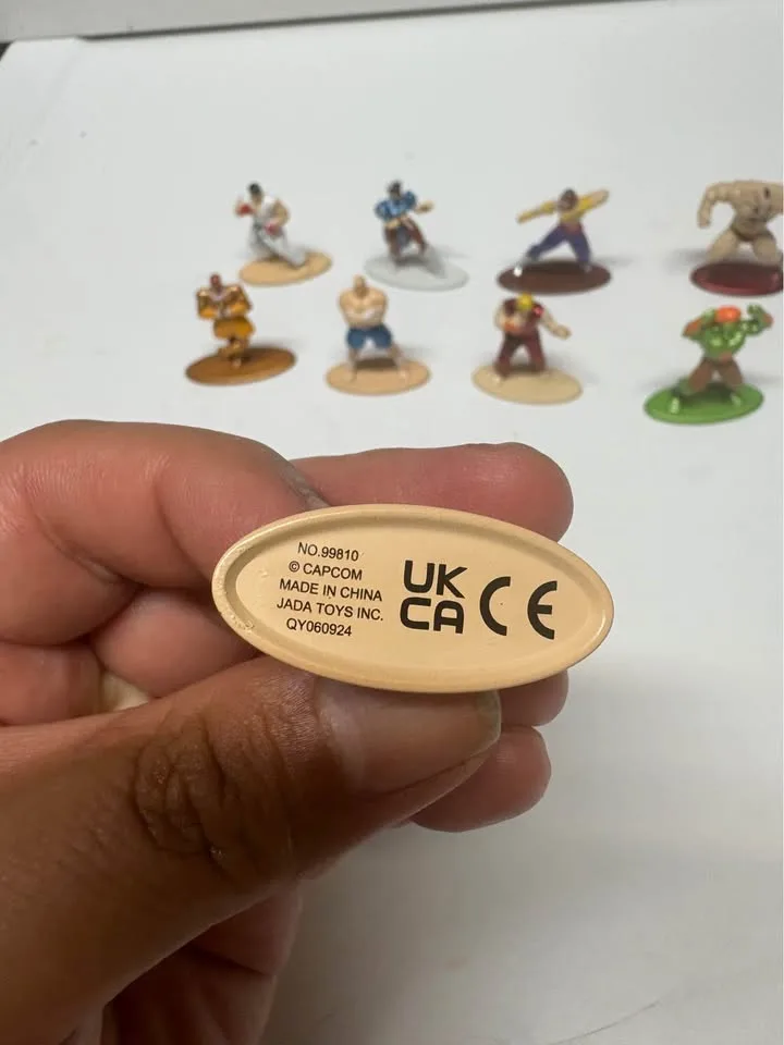 Street Fighter 2 Nano MetalFig Blind Bag LOT of 10 image indicator(6)