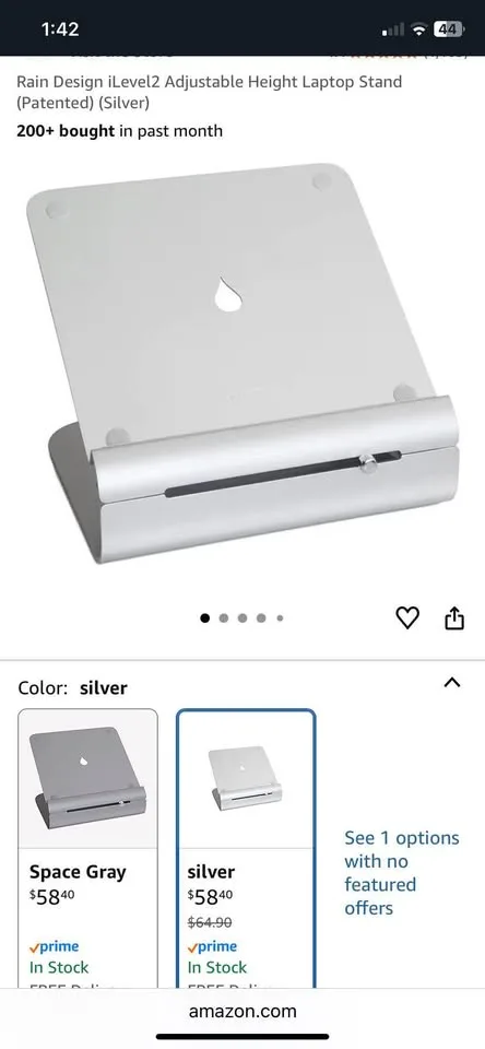 NEW Rain Design iLevel 2 adjustable laptop stand image indicator(3)