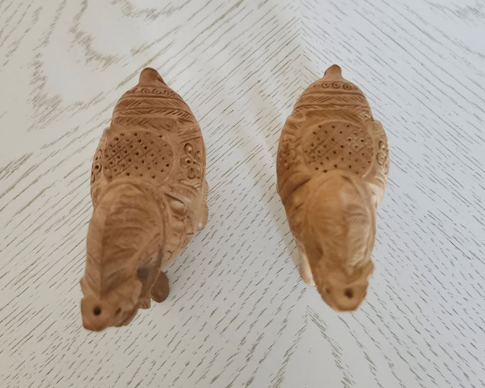 Matching Pair of Carved Wooden Horses - photo 3