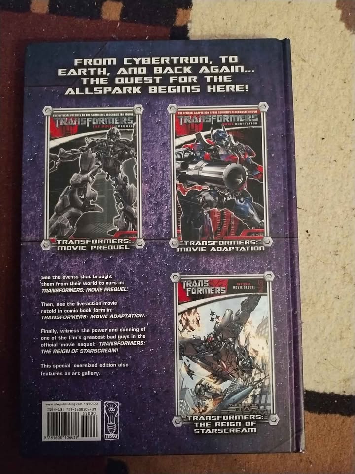 Transformers Movie Collection, Vol. 1 & 2 (Hardcover) - photo 3