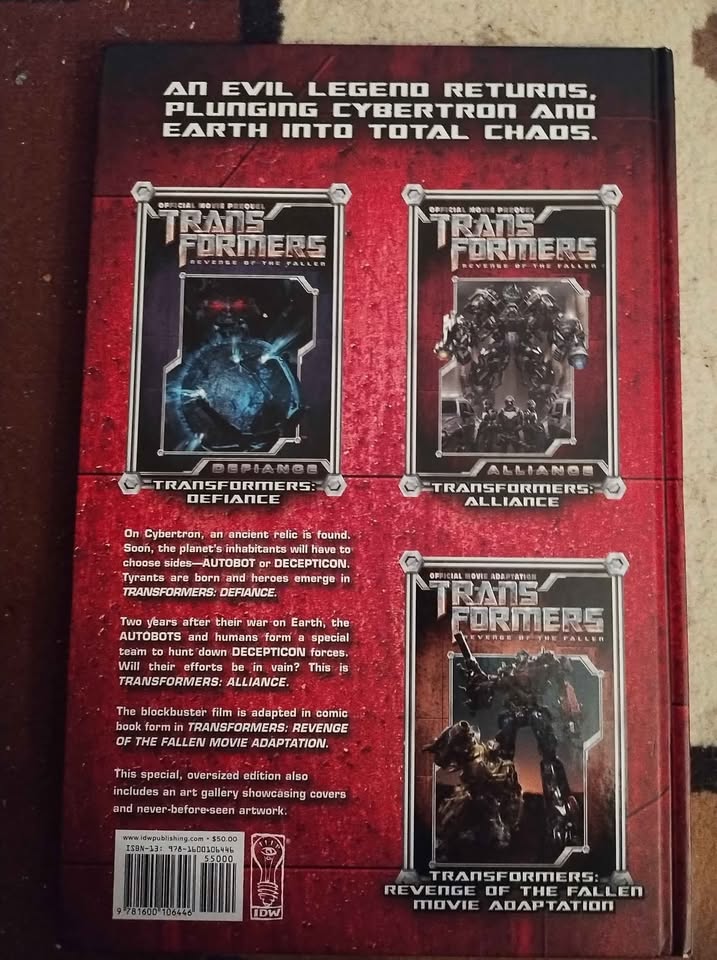 Transformers Movie Collection, Vol. 1 & 2 (Hardcover) - photo 5