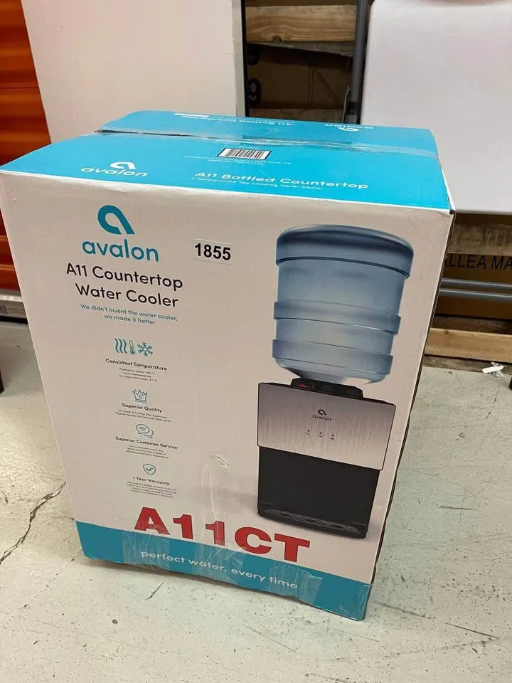 Premium 3 Temperature Top Loading Countertop Water Cooler Dispen image indicator(6)