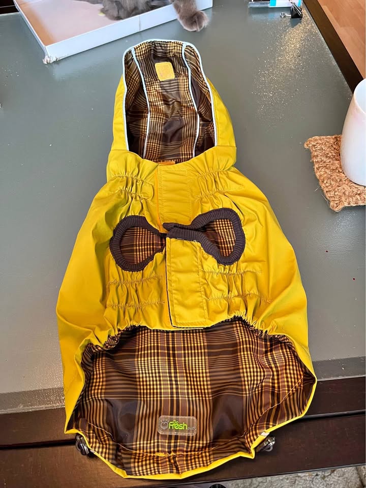 Reversible Doggy Raincoat size M
