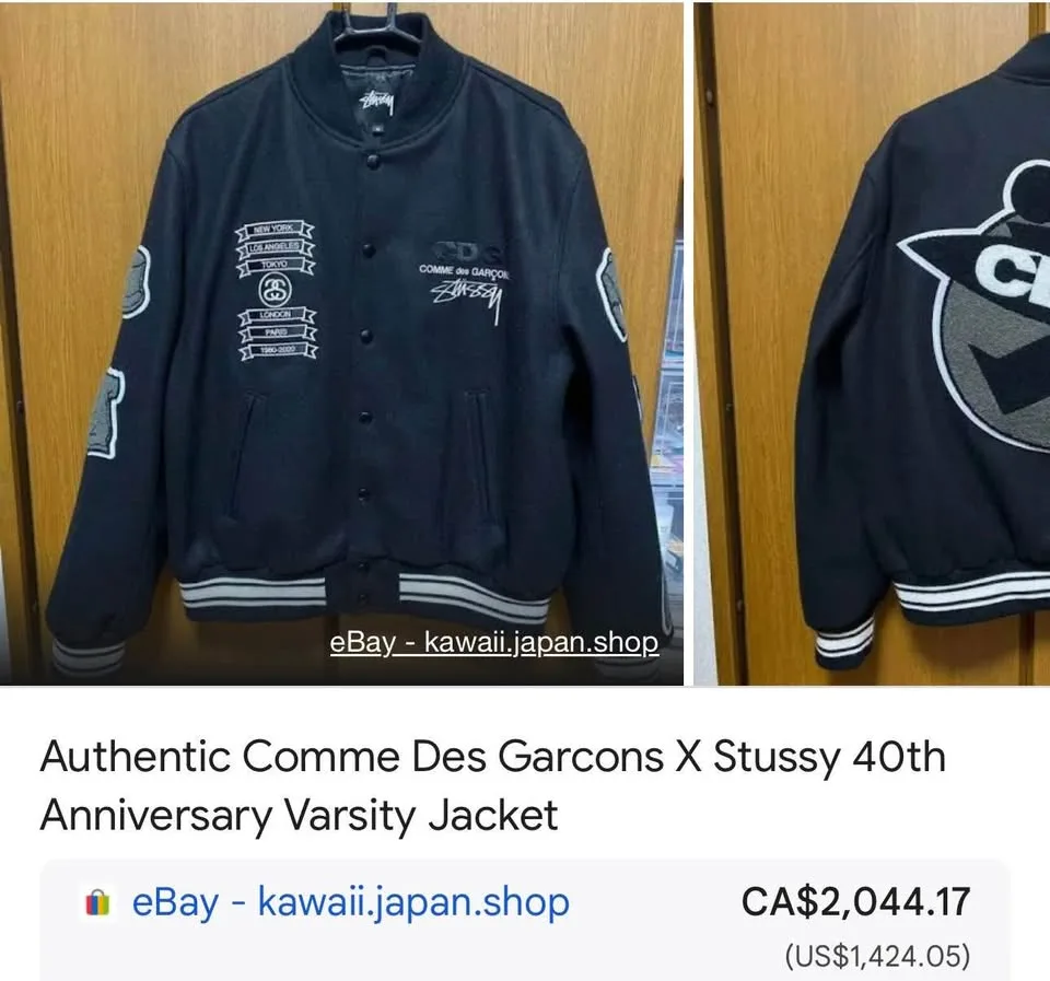 Stussy*cdg 40th jacket image indicator(2)