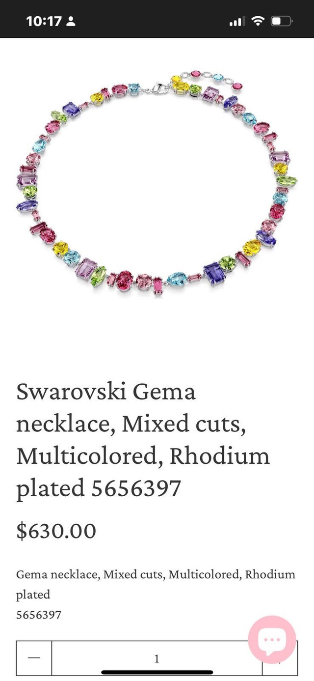 Swarovski Gema Necklace