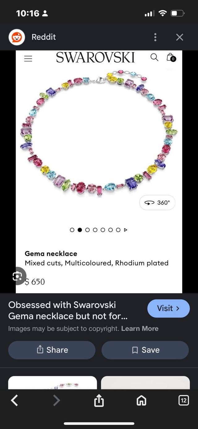 Swarovski Gema Necklace - photo 3