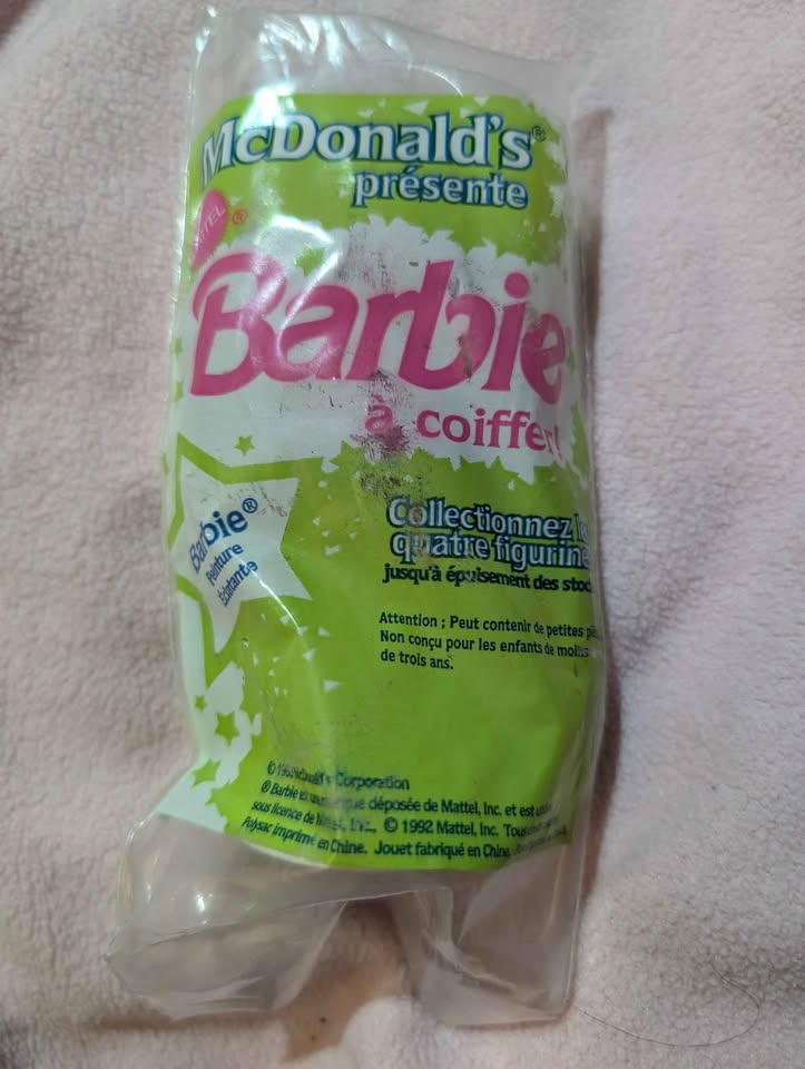 McDonald's barbie paint n dazzle toy collectible - photo 2