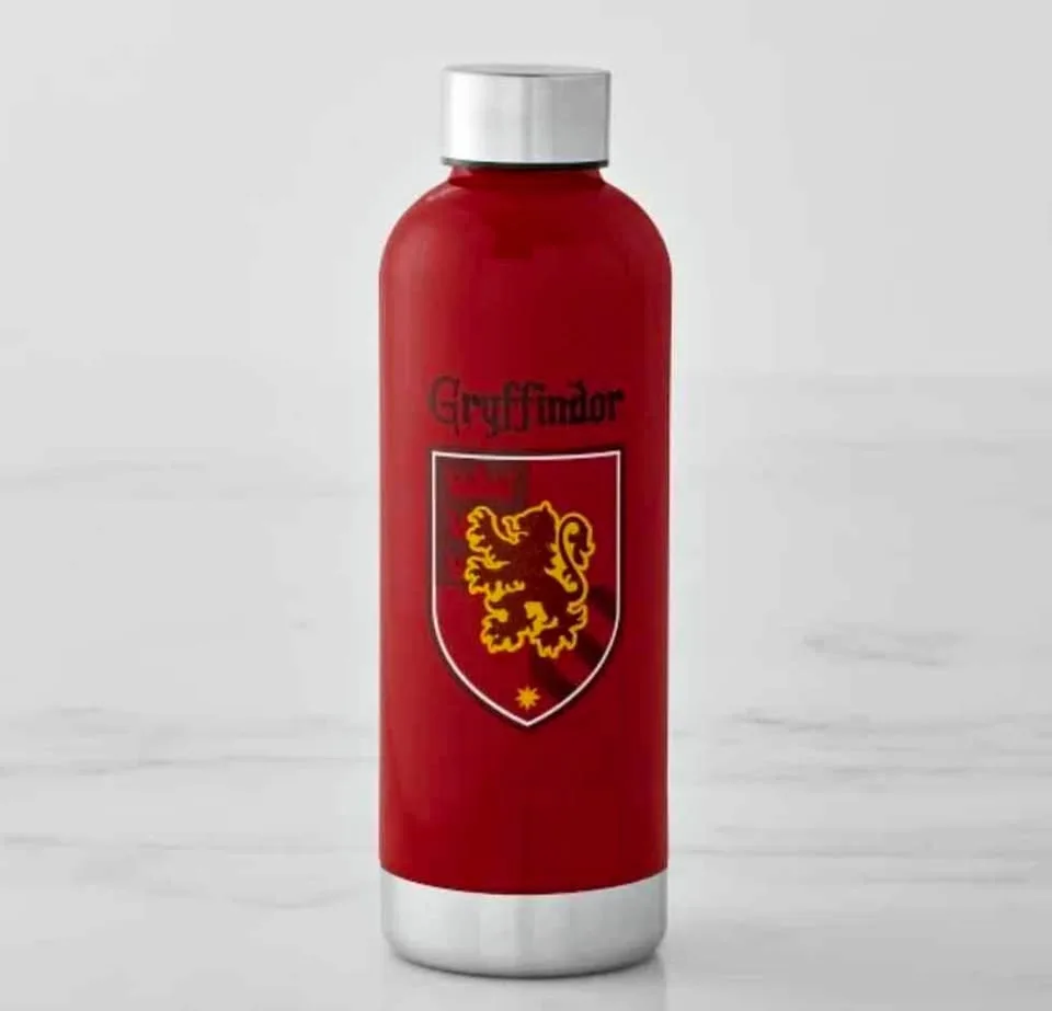 Gryffindor metal water bottle Harry potter thumbnail
