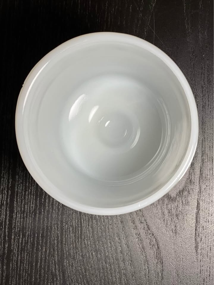 Napco Milk Glass Pedestal Planter Vase, model number #1180 - photo 4
