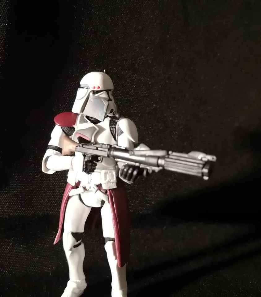 3.75" Clone Trooper Commander Bacara ~ Star Wars Hasbro image indicator(5)