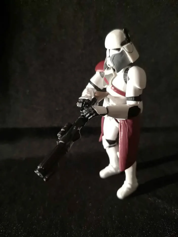 3.75" Clone Trooper Commander Bacara ~ Star Wars Hasbro image indicator(9)