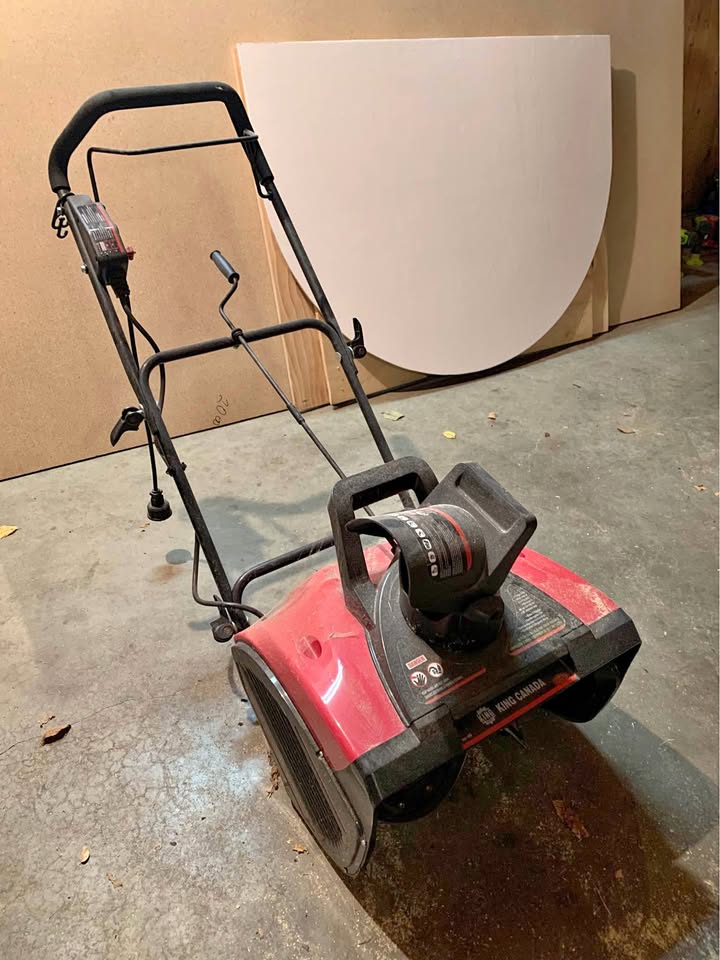 18 inches electric snow blower