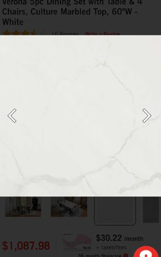 Marble Table Set image indicator(7)