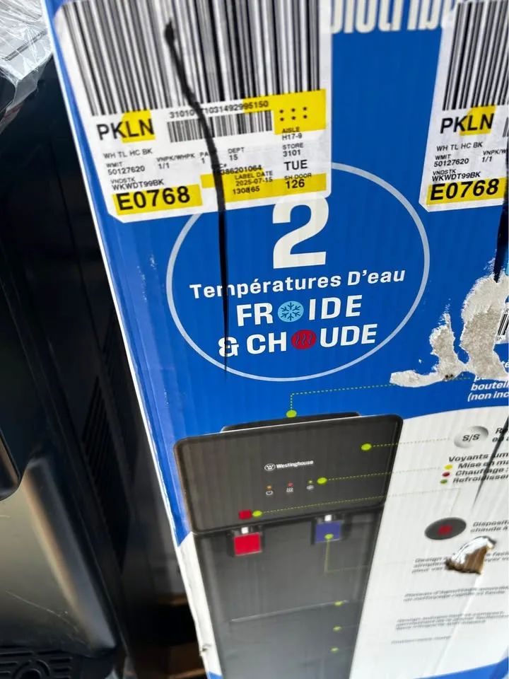 Top loading hot and cold water dispenser image indicator(2)