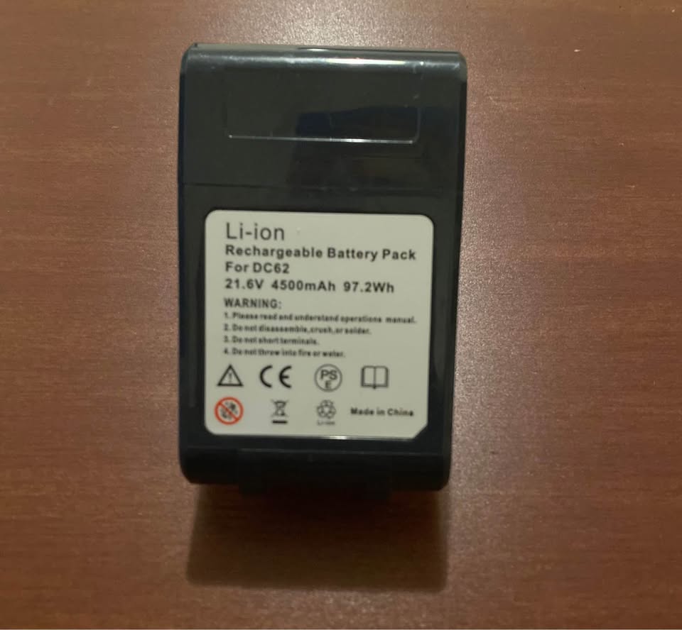 Replacement for Dyson V6 Battery 4500Ah 21.6v DC58 DC59 DC61 DC6 - photo 2