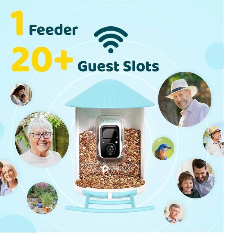 NETVUE by Birdfy Smart Bird Feeder with Camera - photo 4