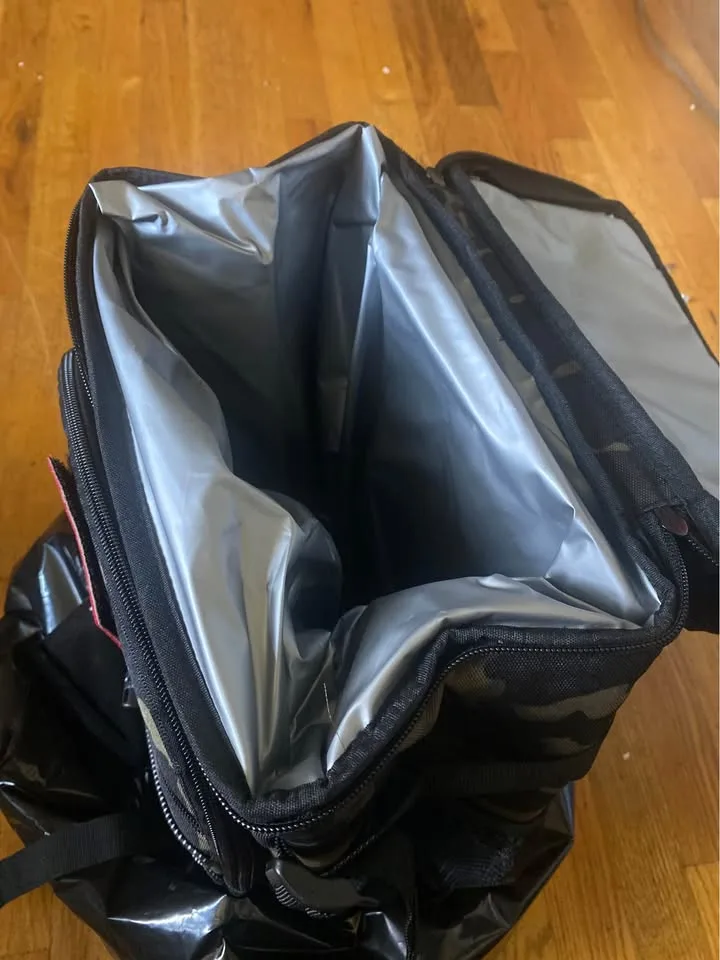 Tactical Backpack Cooler,Lunch Backpack for Men Adults Work with image indicator(4)