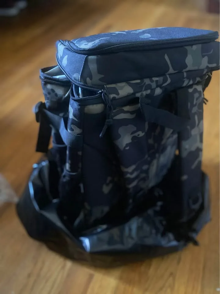 Tactical Backpack Cooler,Lunch Backpack for Men Adults Work with image indicator(5)