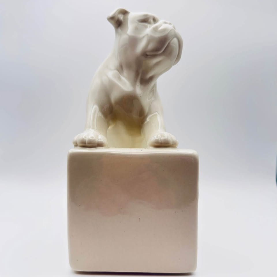 Ceramic (2) Bulldog Book Ends—Rowing Blazers x Target - photo 3