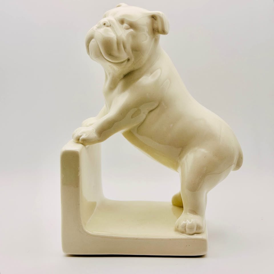 Ceramic (2) Bulldog Book Ends—Rowing Blazers x Target - photo 4