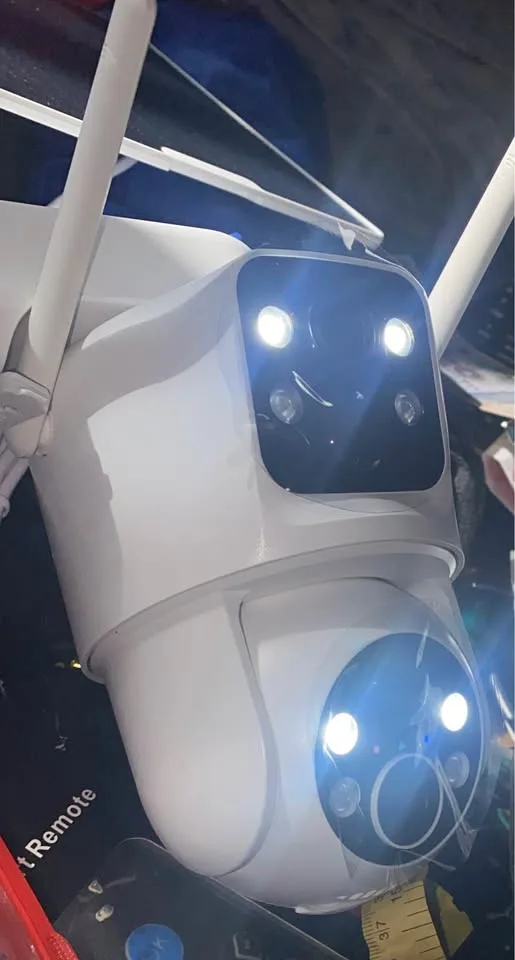 Solar Camera Outdoor Wireless 6MP Dual Lens Solar - 355° Pan & 1 image indicator(2)