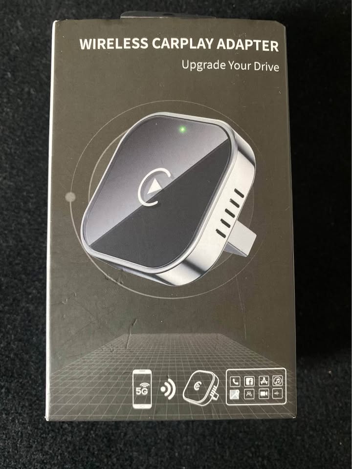 Teeran Wireless CarPlay Adapter 2025 Upgrade Wired CarPlay to Wi - photo 4
