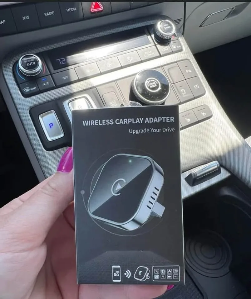 Teeran Wireless CarPlay Adapter 2025 Upgrade Wired CarPlay to Wi image indicator(5)