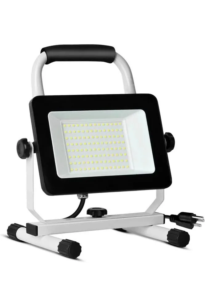 UFOND 6000 Lumen LED Work Light with Stand,60W Waterproof Flood thumbnail