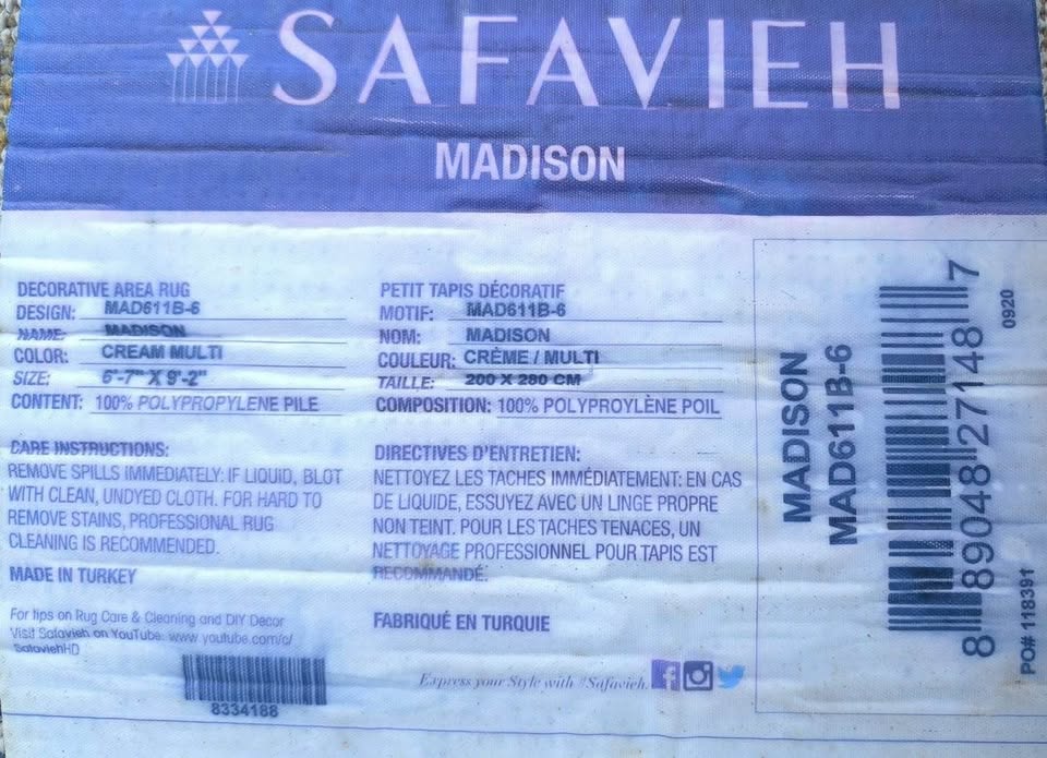 Large Safavieh Madison Rug Carpet - photo 4