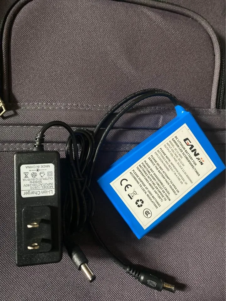 Lithium Battery 12V 8000mAh DC Battery image indicator(2)