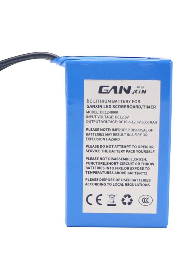 Lithium Battery 12V 8000mAh DC Battery - photo 3