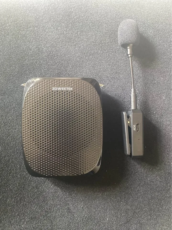 ZOWEETEK Voice Amplifier with Wireless Lavalier Microphone for T image indicator(3)